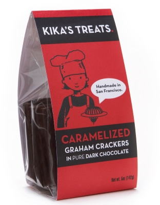 Kika's Treats Caramelized Graham Crackers