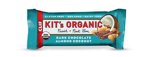 Kit's Organic Fruit & Nut Bar: Dark Chocolate Almond Coconut