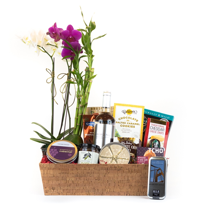 Flower Gift Basket