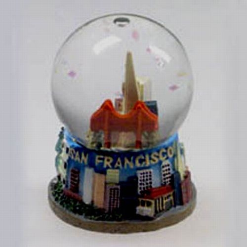 San Francisco Polyresin Waterglobe