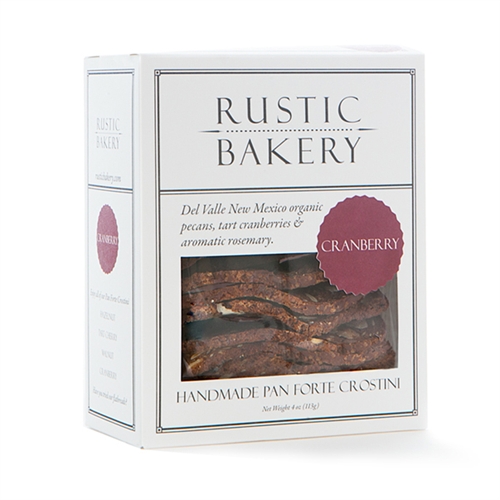 Rustic Bakery Cranberry Pan Forte Crostini