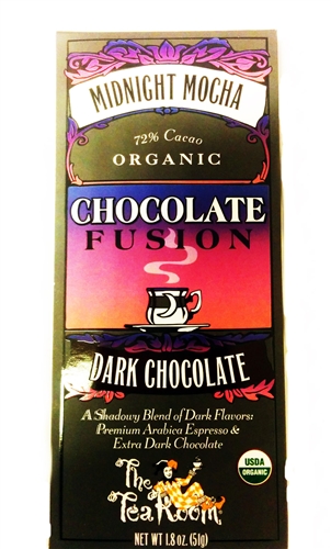 Tea Room's Midnight Mocha Dark Chocolate Bar