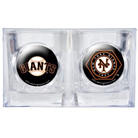 San Francisco Giants 2pc Shot Glass Set