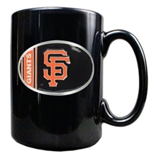 San Francisco Giants Black Ceramic Mug