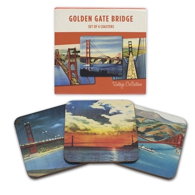 Golden Gate Bridge Coaster Set