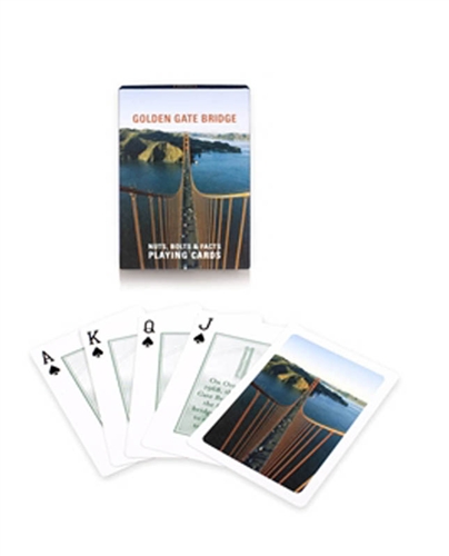 Golden Gate Bridge Facts Playing Cards