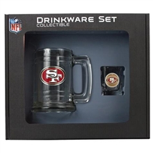 San Francisco 49ers Boilermaker Gift Set