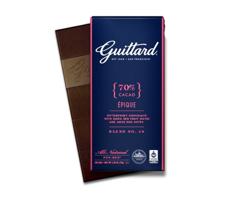 Guittard 70% CACAO  Ã‰PIQUE  BITTERSWEET CHOCOLATE