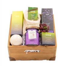 Lavender Spa Basket