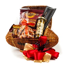 Touchdown Football Gift Basket