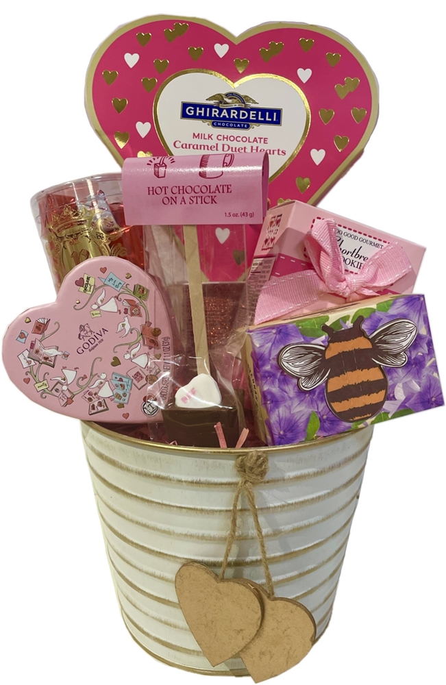Valentine Bee Basket