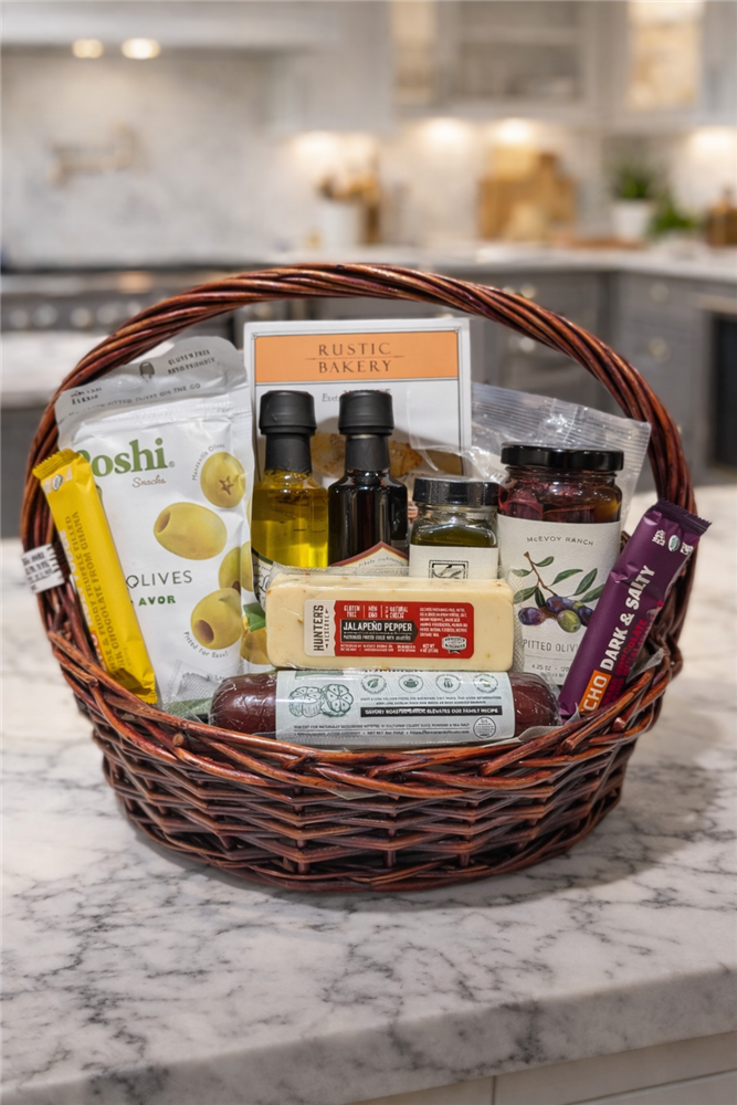 Gourmet Savory Gift Basket | Housewarming & Get Well Gift