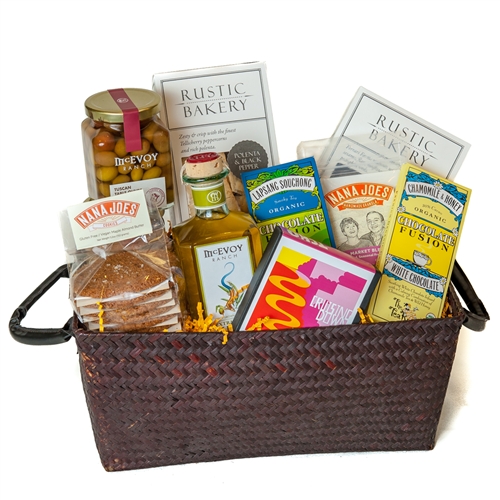 Bay Area Organic Snacks Basket