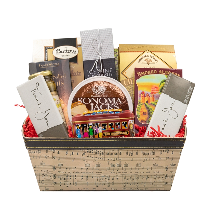 Deluxe Thank You Basket