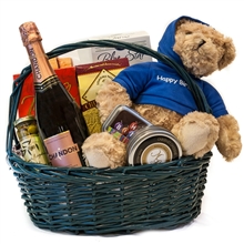 Birthday Champagne Wishes Basket