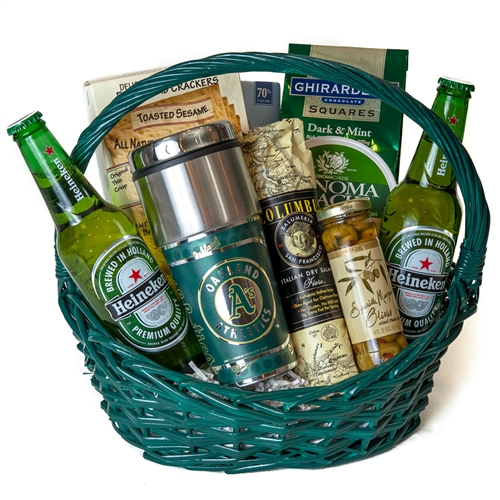 Oakland A's Gift Basket