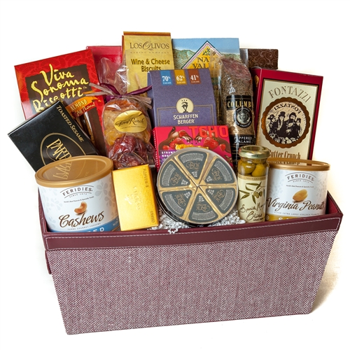 Luxury Snacks Gift Basket