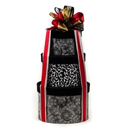 Decadent Holiday Stacked Gift Boxes