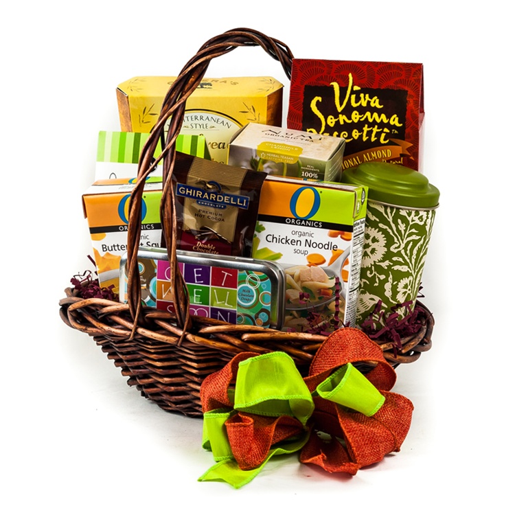 Get Well Soon Basket of Thoughtfulness & Comfort- get well soon gifts for  women, One Basket - Fry's Food Stores