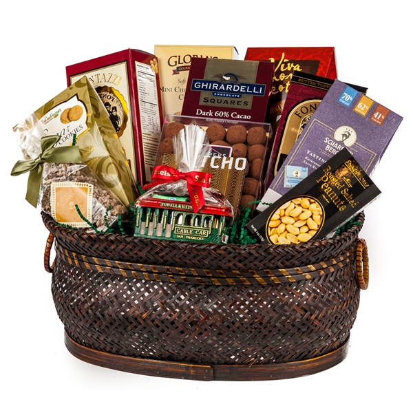 Gourmet San Francisco Gift Basket - San Francisco Gifts By San Francisco Gift Baskets