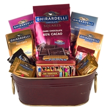 Ghirardelli Treats - San Francisco Gifts By San Francisco Gift Baskets