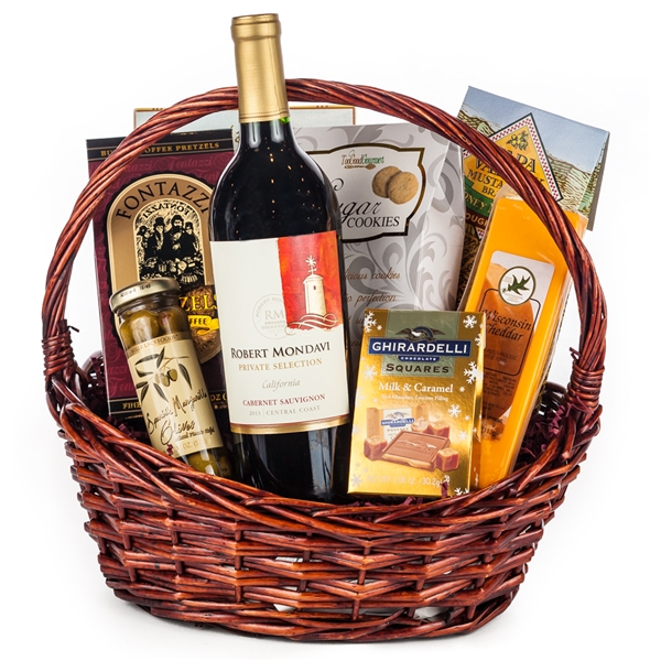 Gourmet Wine Gift Basket