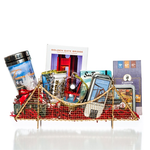 Golden Gate Bridge Gift Basket