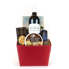 Savory Wine Gift Basket