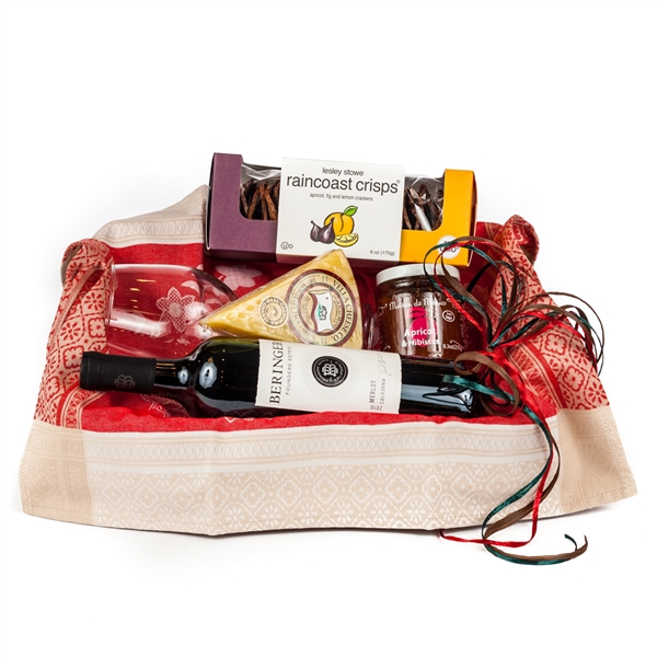 Wine & Cheese Gift Set