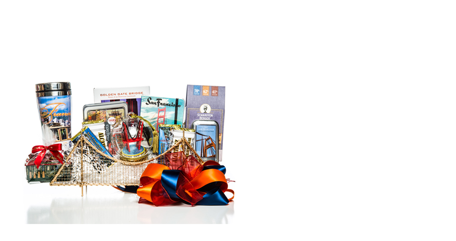San Francisco Bay Area Gift Basket, Custom Gift Basket